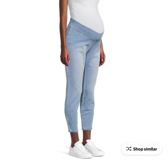 Women's Light Blue Jeans XL Destination Maternity - Picture 2 of 2